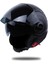 Sx.10 Mat Siyah Kask Siyah Cam 2