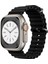 Apple Watch ile Uyumlu Seri 10/9/8/7/6/se/5/4/3 Okyanus Silikon Kordon 46/45/44/42MM ve 41/40/38MM ile Uyumlu 2