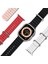 Apple Watch ile Uyumlu Seri 10/9/8/7/6/se/5/4/3 Okyanus Silikon Kordon 46/45/44/42MM ve 41/40/38MM ile Uyumlu 3