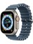 Apple Watch ile Uyumlu Seri 10/9/8/7/6/se/5/4/3 Okyanus Silikon Kordon 46/45/44/42MM ve 41/40/38MM ile Uyumlu 1
