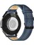 Samsung Galaxy Watch 4 - 5 - 6 / Watch 6 Classic 40MM 43MM 44MM 47MM Watch 5 / Watch 5 Pro 40 44 45 Watch 4 40 42 44 46MM 20MM Mavi Deri Kordon 2