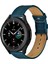 Samsung Galaxy Watch 4 - 5 - 6 / Watch 6 Classic 40MM 43MM 44MM 47MM Watch 5 / Watch 5 Pro 40 44 45 Watch 4 40 42 44 46MM 20MM Mavi Deri Kordon 1