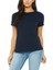 Elit Kadın Bisiklet Yaka Lacivert Tişört 1