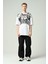 Erkek Bunny Baskılı Oversize Kısa Kollu T-Shirt 1