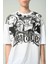 Erkek Bunny Baskılı Oversize Kısa Kollu T-Shirt 3