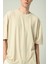 Erkek Düz Oversize Kısa Kollu T-Shirt 2