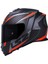 Storm Racer Mat Tıtanıum-Turuncu Kask Siyah Cam 1