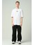 Erkek Nakışlı Oversize Kısa Kollu T-Shirt 1