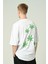 Erkek Nakışlı Oversize Kısa Kollu T-Shirt 3