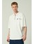 Erkek Polo Yaka Tek Cepli Oversize Kısa Kollu T-Shirt 1