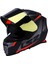 Storm Racer Mat Tıtanıum-Turuncu Kask Sarı Cam 3
