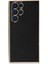 Samsung Galaxy S23 Ultra Kılıf Olive Plated Siyah 1