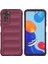 Xiaomi Redmi Note 11S Kılıf Oslo Prime Bordo 1