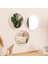 Kahverengi Mdf 3 Lü Yuvarlak Duvar Salon Banyo Aynası 35X35 cm 1