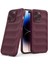 Apple iPhone 13 Pro Max Kılıf Oslo Prime Bordo 2