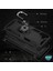 Samsung Galaxy A04 Kılıf Military Ring Holder Lacivert 5