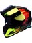 Storm Drop Siyah-Sarı-Kırmızı Kask Sarı Cam 2
