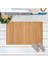 Bambu Banyo Paspası - Krem - 50X80 cm 1