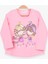 Kız Çocuk Uzun Kollu Tişört Kız Çocuk Baskılı 1-4 Yaş, Pudra 1
