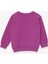 Kız Çocuk Sweatshirt Baskılı Unicorn 1.5-5 Yaş, Eflatun 2