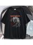 Iron Maiden Killer Baskılı Siyah Oversize T-Shirt 2