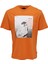 O Yaka Baskılı Turuncu Erkek T-Shirt 22025271_ONSPAUL Reg Photoprınt Ss 1