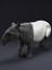 Tapir Figürü 20CM Dekorasyon-Hediyelik Ürün-Dekoratif Raf Ürünü-Hobi-Figür 1