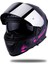 Storm Burst Mat Siyah-Pembe Kask Gri Cam 3