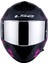 Storm Burst Mat Siyah-Pembe Kask Gri Cam 4