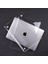 MacBook Pro 13 2020 Kılıf Koruyucu Kapak 13.3" A2289 / A2251 Uyumlu Şeffaf Parlak Tasarım Hava Kanal 2
