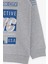 Erkek Çocuk Sweatshirt Yazı Baskılı 7-12 Yaş, Açık Gri Melanj 4