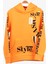 Erkek Çocuk Sweatshirt Baskılı Kapüşonlu 9-14 Yaş, Hardal Sarı 1