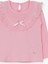 Kız Çocuk Uzun Kollu Tişört Fiyonklu Güpürlü 1.5-5 Yaş, Pudra 3