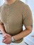 Tişört Örme Triko Tişört Nefes Alabilen Terletmez Slim Fit Dar Kesim T-Shirt 3