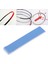 2 Paket Tenis Badminton Squash Raket Raket Başı Dayanıklı Pu Bant Mavi ve Beyaz (Yurt Dışından) 4