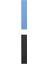 2 Paket Tenis Badminton Squash Raket Raket Başı Dayanıklı Pu Bant Siyah ve Mavi (Yurt Dışından) 2