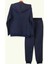 Erkek Çocuk Eşofman Takımı Nakışlı 8-14 Yaş, Lacivert 2