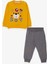 Erkek Çocuk Eşofman Takımı Ayıcık Figürlü 1-4 Yaş, Sarı 1