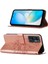 Hot 12 / X6817 Için Kelebek Pu Deri Çevirmeli Cüzdan Stand Telefon Kılıfı - Rose Gold (Yurt Dışından) 1