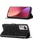 12 Lite Için Kelebek Pu Deri Çevirmeli Cüzdan Stand Telefon Kılıfı - Siyah (Yurt Dışından) 1