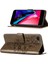 iPhone 8 Plus/ 7 Plus/ 6s Plus/ 6 Plus Için Kelebek Pu Deri Çevirmeli Cüzdan Stand Telefon Kılıfı - Gri (Yurt Dışından) 1