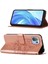 Mi 11 Lite Için Kelebek Pu Deri Çevirmeli Cüzdan Stand Telefon Kılıfı - Rose Gold (Yurt Dışından) 1