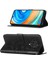 Redmi Note 9s / 9 Pro / 9 Pro Max Için Kelebek Pu Deri Çevirmeli Cüzdan Stand Telefon Kılıfı - Siyah (Yurt Dışından) 1