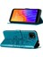 Huawei Y5P / Honor 9s Için Kelebek Pu Deri Çevirmeli Cüzdan Stand Telefon Kılıfı - Mavi (Yurt Dışından) 1