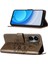 Camon 19 Için Kelebek Pu Deri Çevirmeli Cüzdan Stand Telefon Kılıfı - Gri (Yurt Dışından) 1