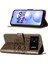 Poco M4 5g / Poco M5 5g Için Kelebek Pu Deri Çevirmeli Cüzdan Stand Telefon Kılıfı - Gri (Yurt Dışından) 1