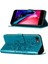 iPhone Se 2020 / 8 / 7 / 6s / 6 Için Kelebek Pu Deri Çevirmeli Cüzdan Stand Telefon Kılıfı - Mavi (Yurt Dışından) 1