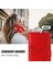 Spark 5 Air / Spark 6 Air Için Kelebek Pu Deri Çevirmeli Cüzdan Stand Telefon Kılıfı - Kırmızı (Yurt Dışından) 4