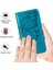 10 Pro Için Kelebek Pu Deri Çevirmeli Cüzdan Stand Telefon Kılıfı - Mavi (Yurt Dışından) 3