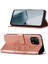 10 Pro Için Kelebek Pu Deri Çevirmeli Cüzdan Stand Telefon Kılıfı - Rose Gold (Yurt Dışından) 1